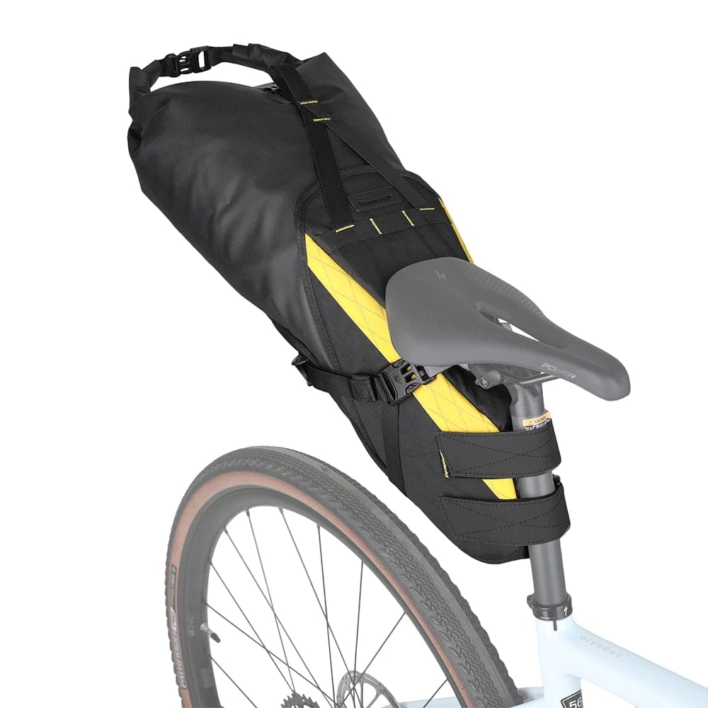 Bike & Bag Saddle Bags Yellow RHINOWALK - Wilderness Series - 14L Waterproof Bike Saddle Bag β With removable Dry Bag
